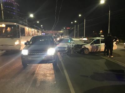В массовом ДТП на Московском шоссе пострадал пьяный водитель